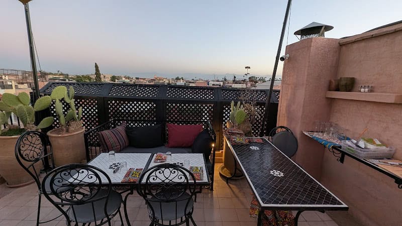 Restaurant Bazaar Cafe à Marrakech, Maroc