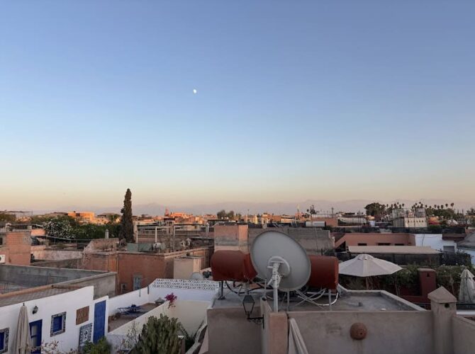 Restaurant Bazaar Cafe à Marrakech, Maroc