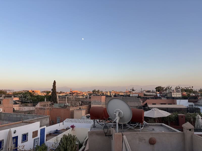 Restaurant Bazaar Cafe à Marrakech, Maroc