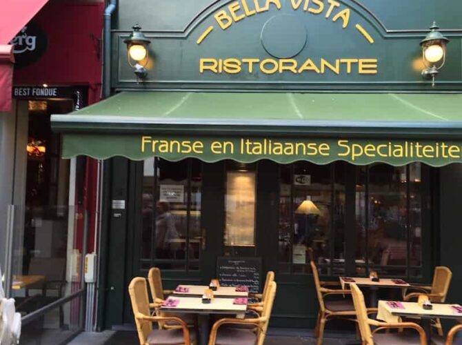 Restaurant Bella Vista à Anvers, Belgique