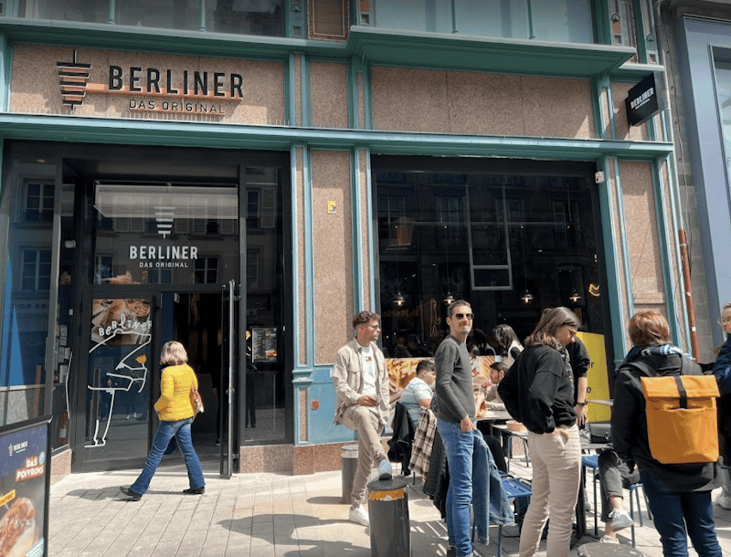 Restaurant Berliner Das Original – Kebab à Strasbourg, France