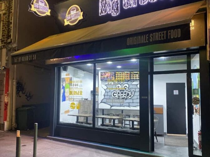 Restaurant BIG GREEDY à Aulnay-sous-Bois, France