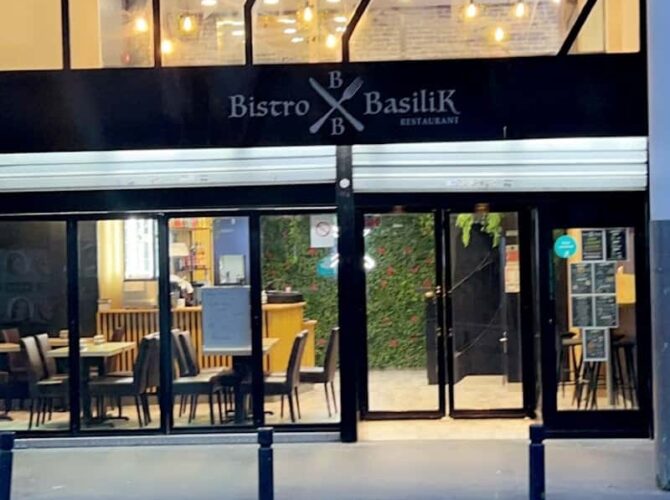 Restaurant Bistro basilik à Saint-Denis, France