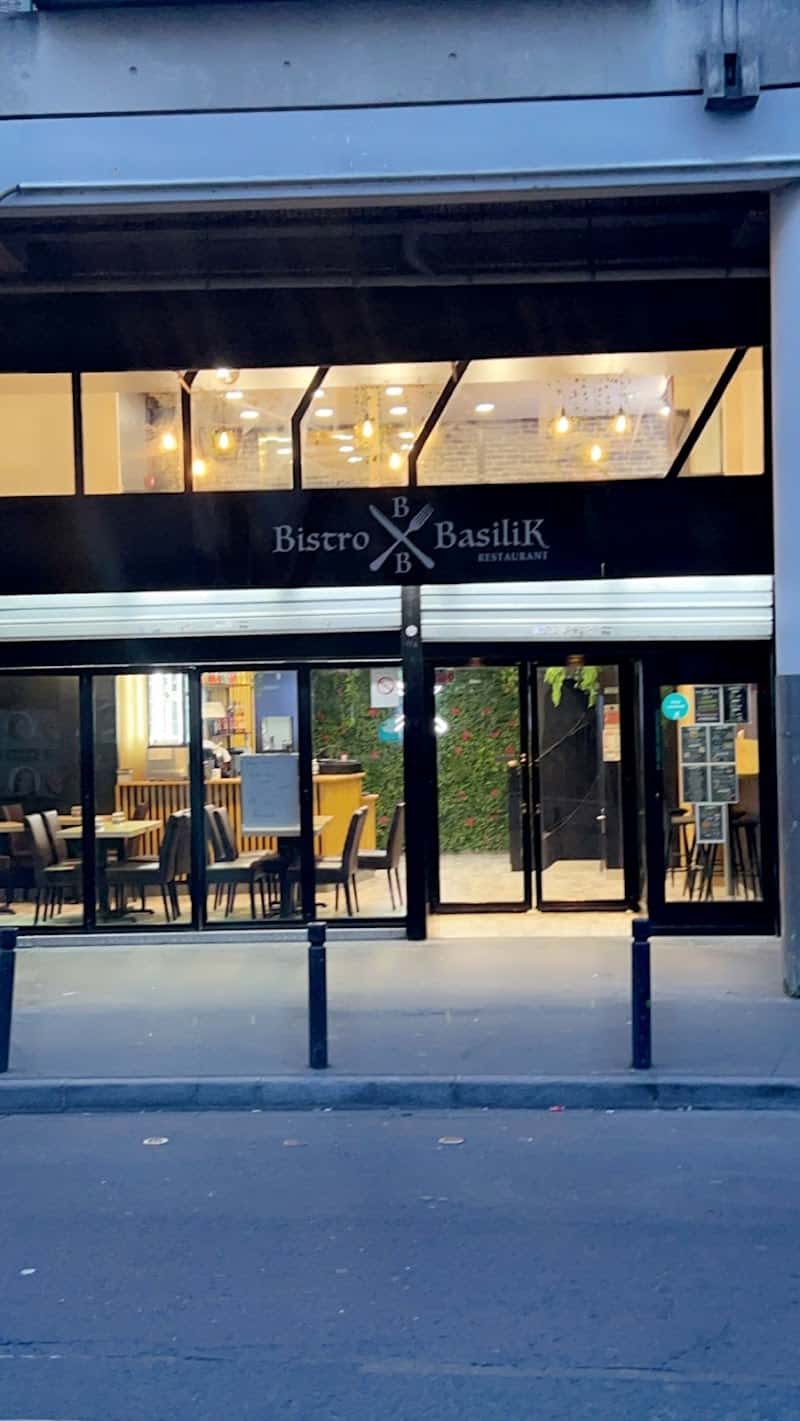 Restaurant Bistro basilik à Saint-Denis, France