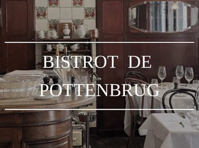Restaurant BISTROT DE POTTENBRUG à Anvers, Belgique