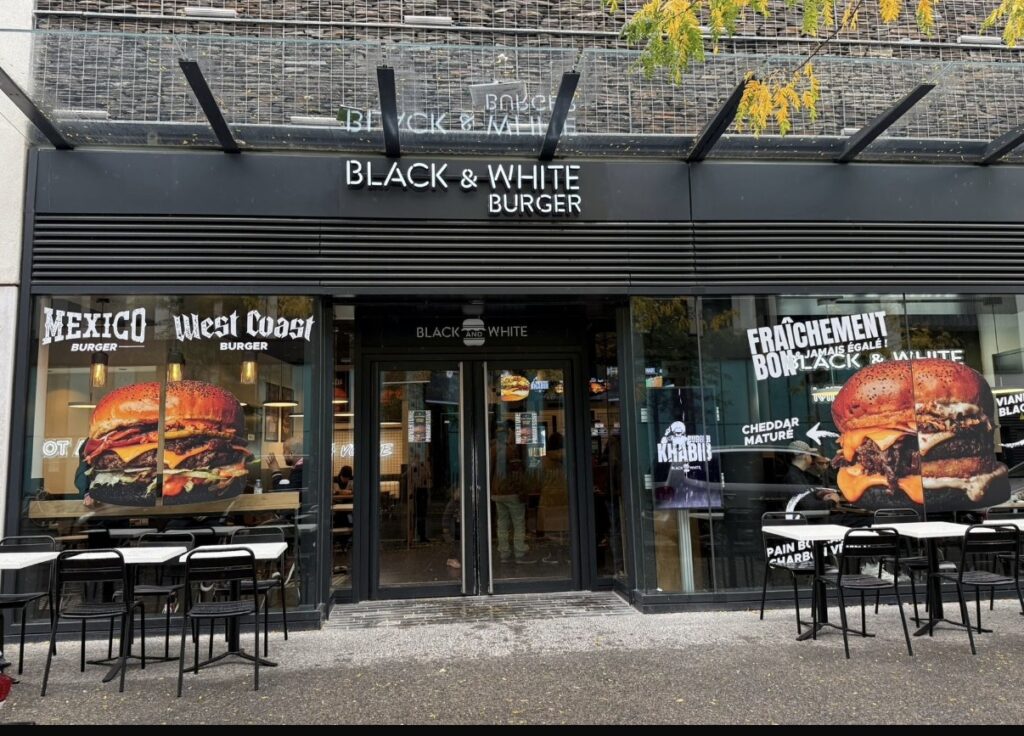 Restaurant Black & White Burger Metz Muse à Metz, France