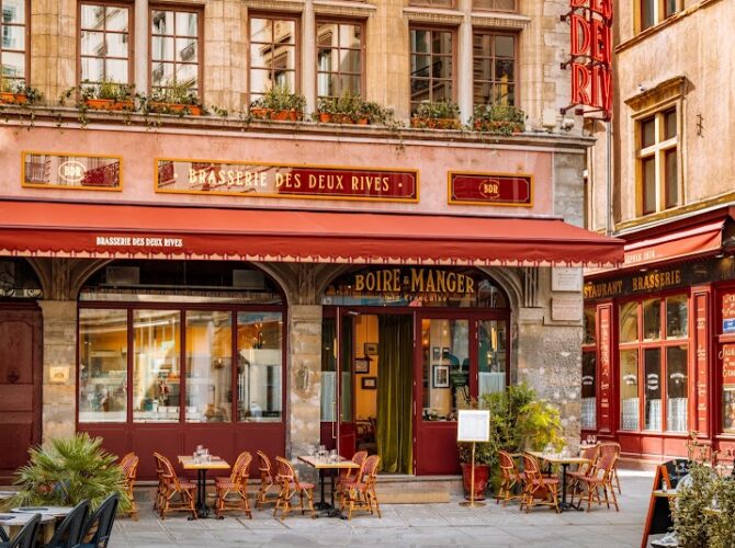 Restaurant Brasserie des Deux Rives à Lyon, France