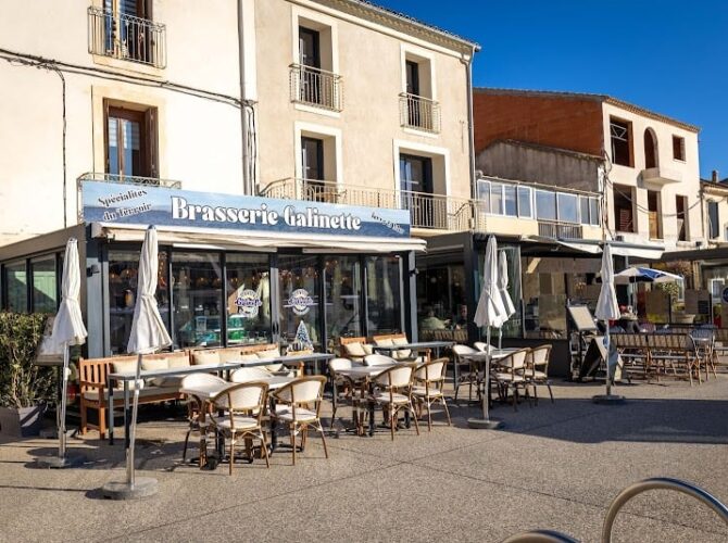 Restaurant Brasserie Galinette à Marseillan, France