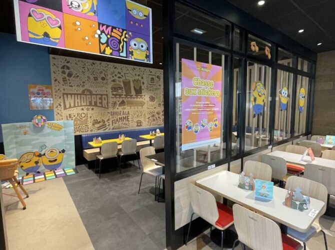 Restaurant Burger King à Gennevilliers, France