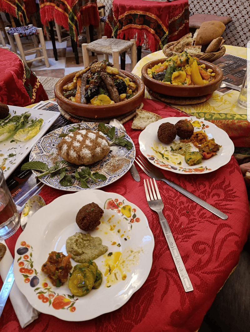 Cafe Restaurant Dar L’hssira à Marrakech, Maroc