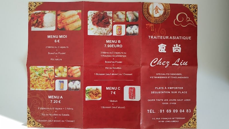 Restaurant Chez Liu à Longjumeau, France