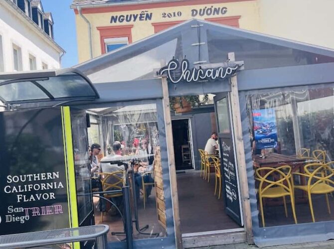 Restaurant Chicano à Trier (Trèves), Allemagne