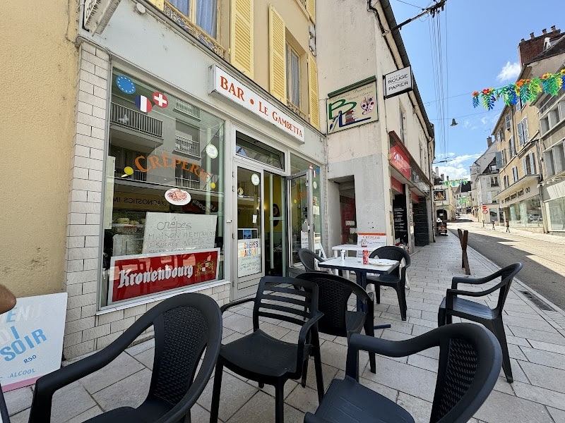 Restaurant Crêperie bar “Le Gambetta” à Gray, France