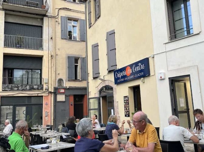 Restaurant Creperie du centre à Prades, France