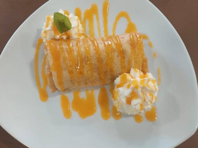 Restaurant Creperie du centre à Prades, France