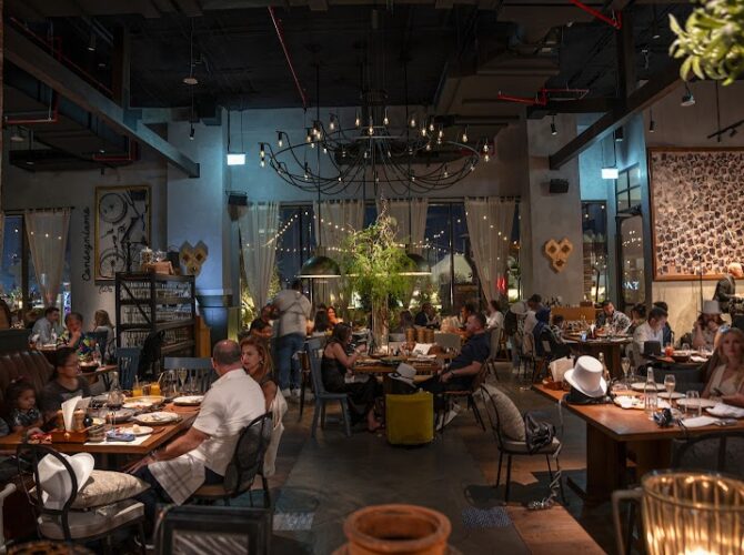 Restaurant Cucina, The Palm à Dubaï, Émirats arabes unis