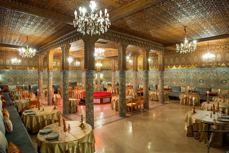 Restaurant Dar Essalam à Marrakech, Maroc