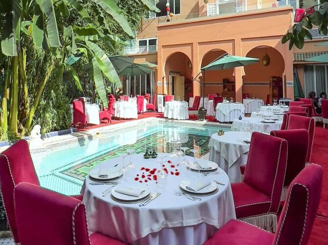Restaurant Dar Moha à Marrakech, Maroc