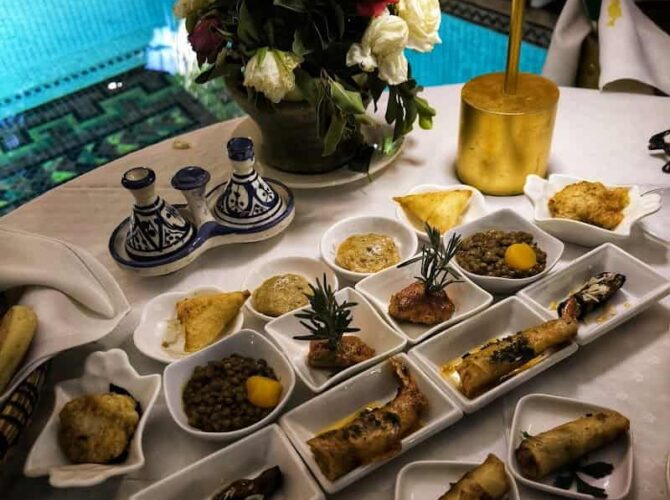 Restaurant Dar Moha à Marrakech, Maroc