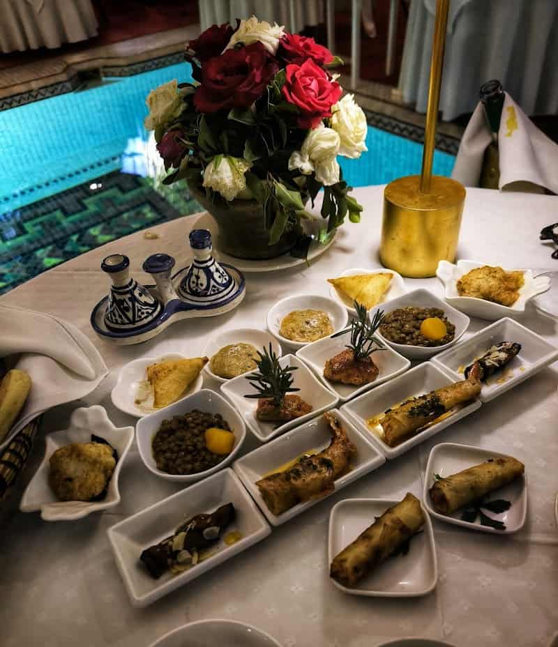 Restaurant Dar Moha à Marrakech, Maroc