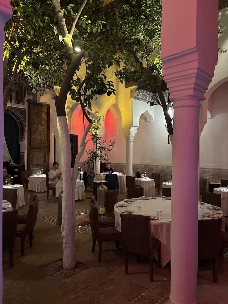 Restaurant Dar Zellij à Marrakech, Maroc
