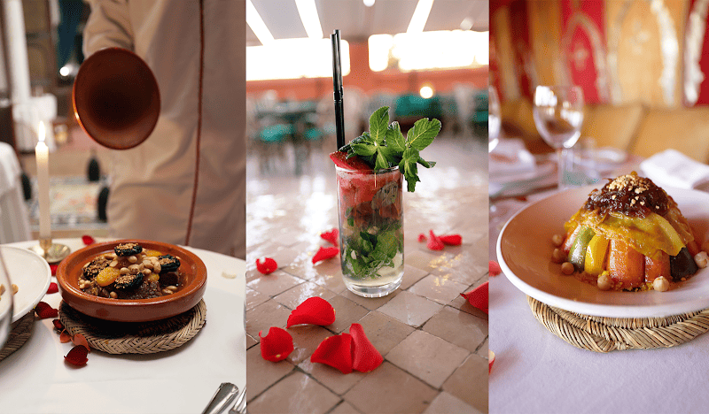 Restaurant Dar Zellij à Marrakech, Maroc