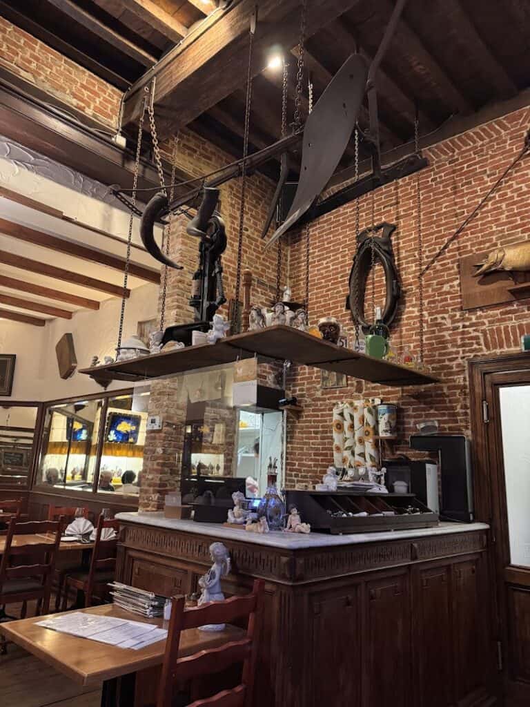 Restaurant de Reddende Engel à Anvers, Belgique