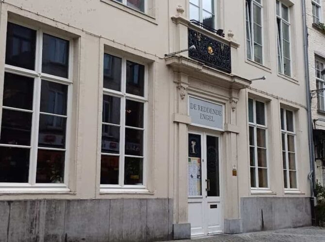 Restaurant de Reddende Engel à Anvers, Belgique