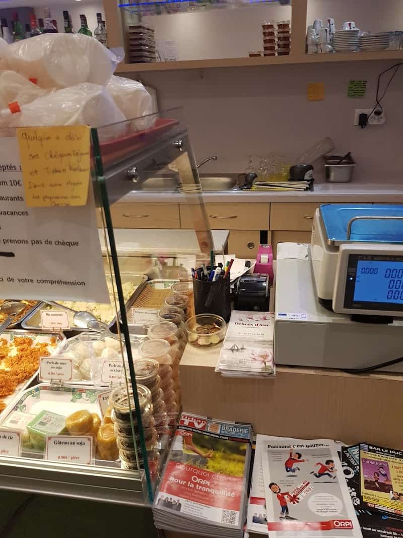 Restaurant Delices D’Asie à Bar-le-Duc, France