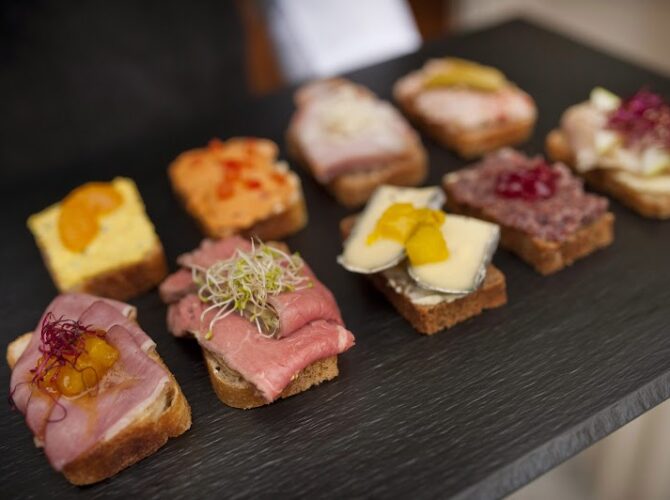 Restaurant die Feinkosterei Judenplatz à Wien (Vienne), Autriche