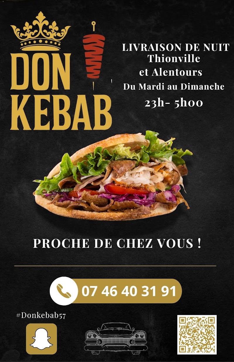 Restaurant Don kebab à Yutz, France