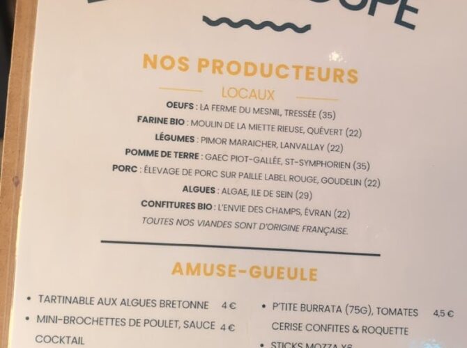 Restaurant Entourloupe à Dinan, France