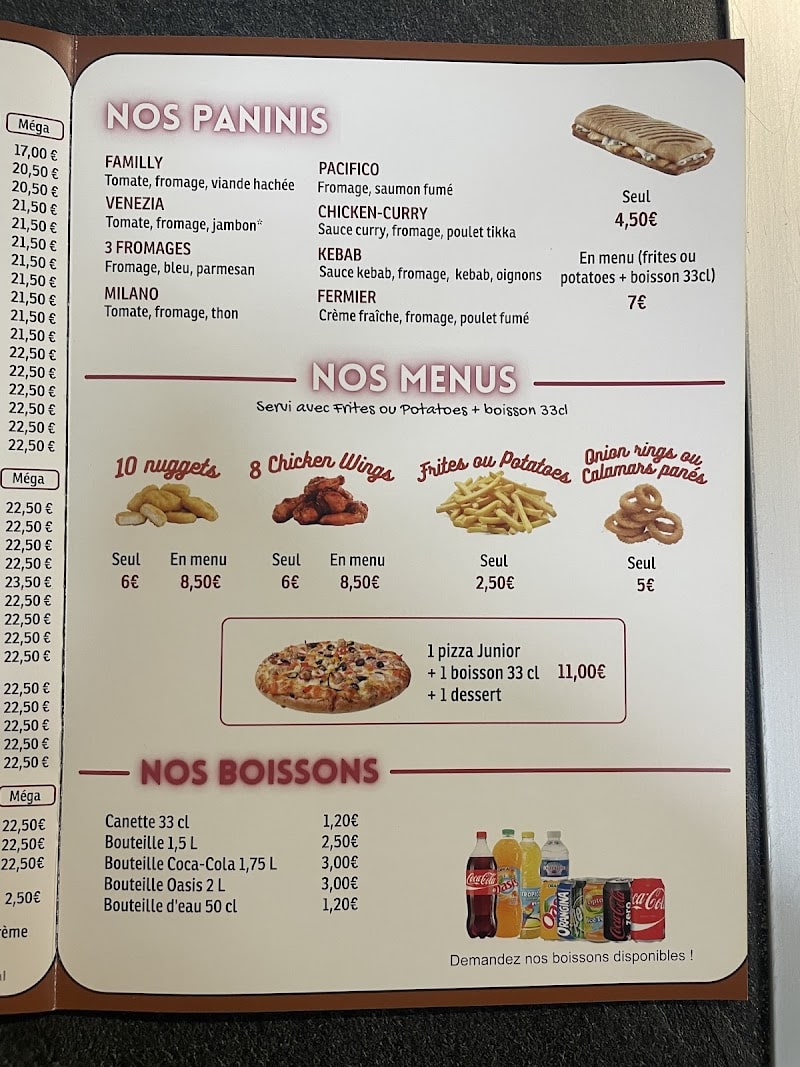 Restaurant Familly Pizza à Éragny, France