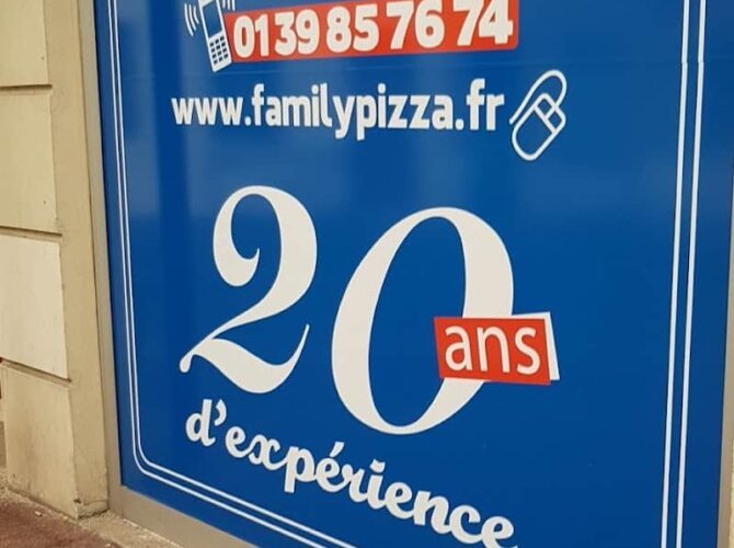 Restaurant Family pizza à Gonesse, France