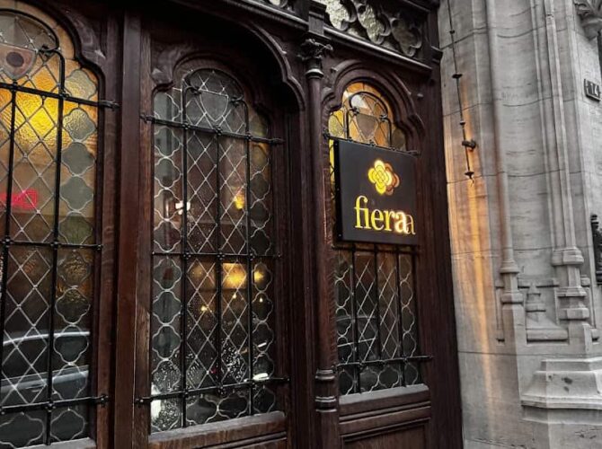 Restaurant Fiera à Anvers, Belgique
