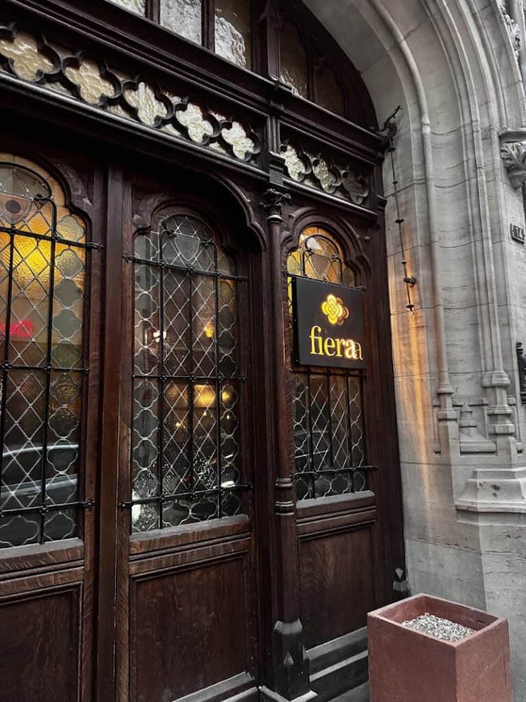 Restaurant Fiera à Anvers, Belgique — photo 1