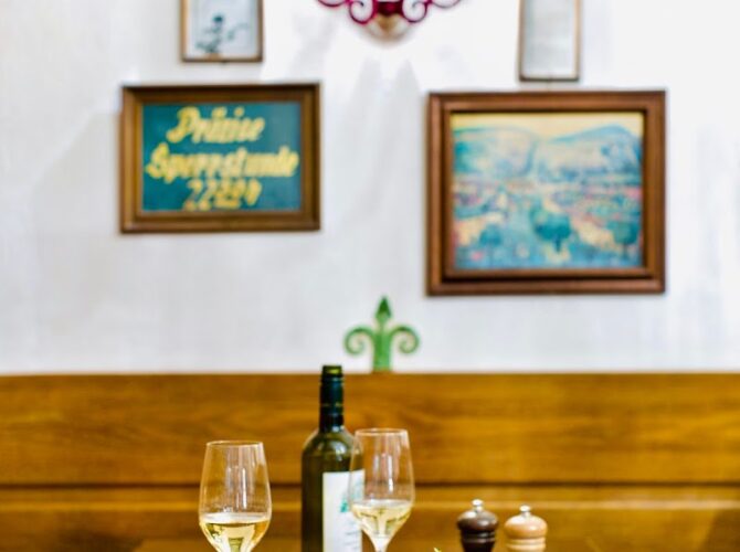 Restaurant Figlmüller at Wollzeile à Wien (Vienne), Autriche