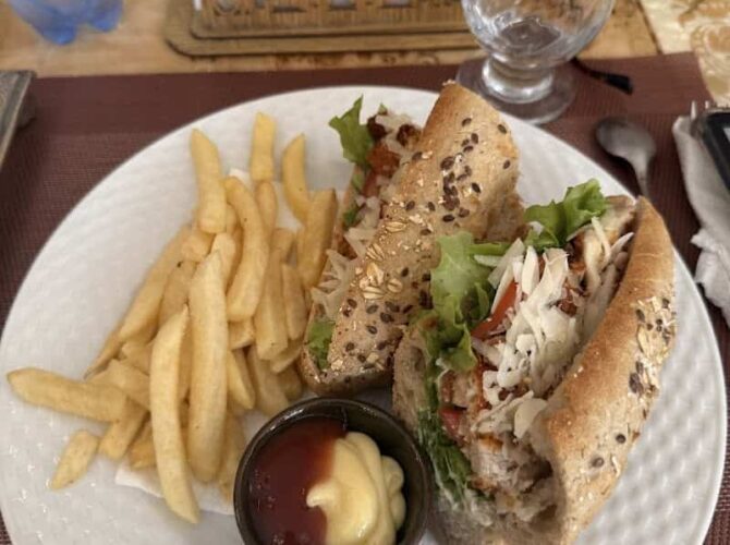 Restaurant Fluffy à Marrakech, Maroc