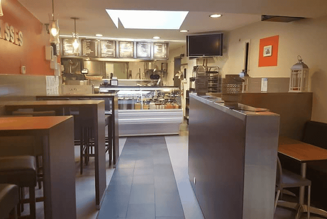 Restaurant Friterie des Clarisses à Verviers, Belgique