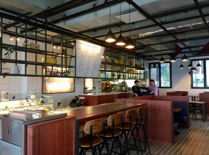 Gabin – Restaurant italien à Asnières-sur-Seine à Asnières-sur-Seine, France