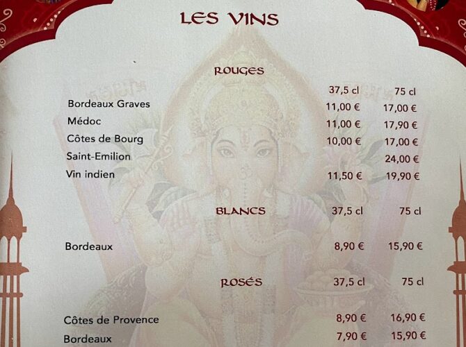 Restaurant Ganesh à Bassens, France