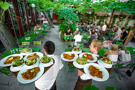 Restaurant Glacis Beisl à Wien (Vienne), Autriche
