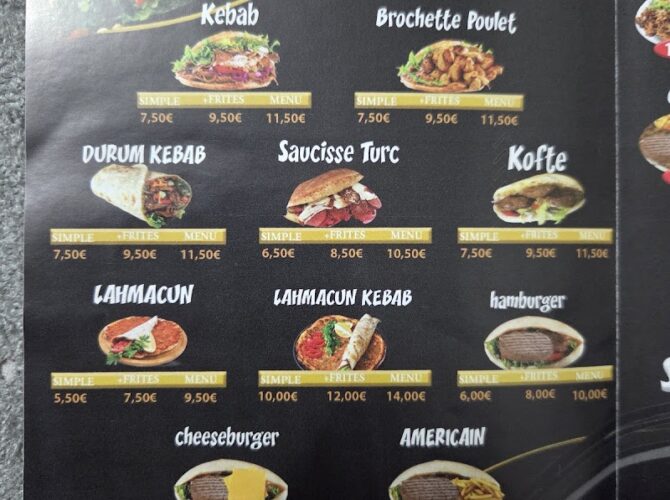 Restaurant GM Kebab à Metz, France