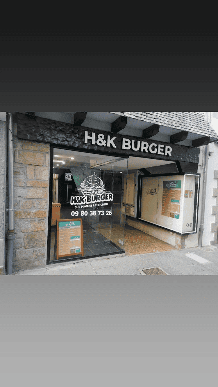 Restaurant H&K BURGER à Quimper, France