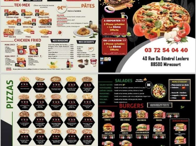 Restaurant H&N Pizzaa à Mirecourt, France