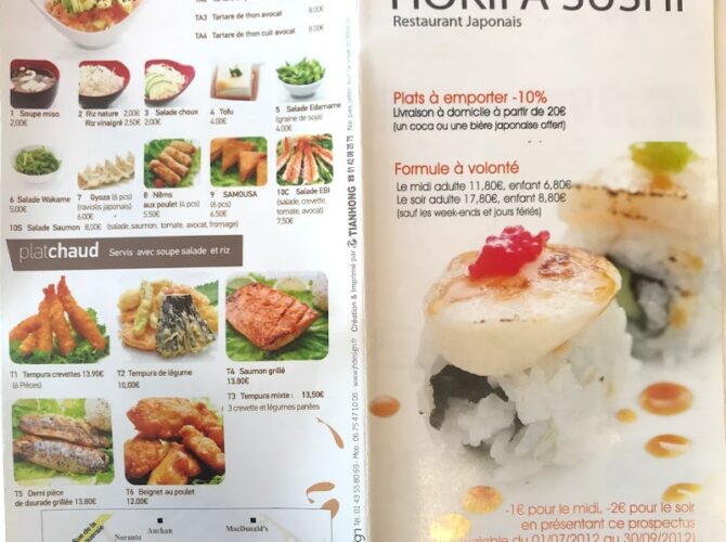 Restaurant HOKIFA Sushi à Montgeron, France