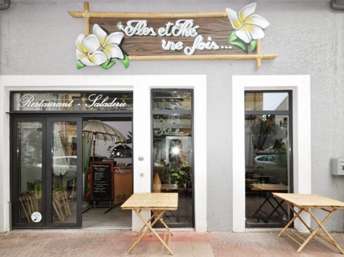 Restaurant Iles et The Une Fois à Marseillan, France