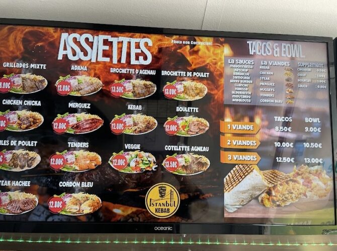 Restaurant Istanbul Kebab à Dourdan, France