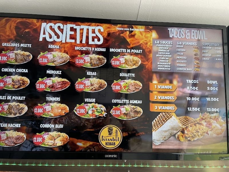 Restaurant Istanbul Kebab à Dourdan, France