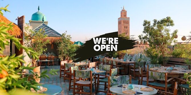 Restaurant KABANA ROOFTOP FOOD & COCKTAILS à Marrakech, Maroc